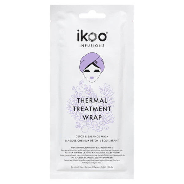 ikoo Thermal Treatment Wrap - Masque Cheveux Détox & Equilibrant