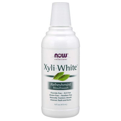 NOW SOLUTIONS XyliWhite™ Refreshmint Mouthwash 473ML