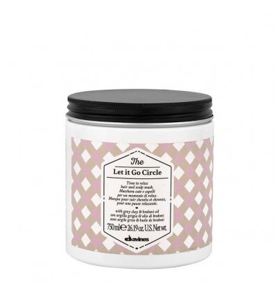 Davines Let It Go Circle Time to relax hair and scalp mask 750mL