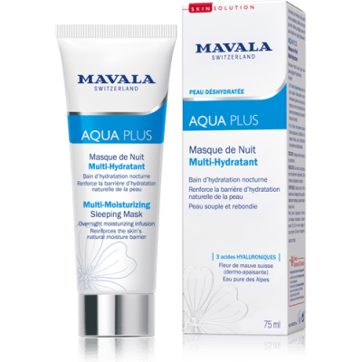 MAVALA SWISS SKIN SOLUTION Aqua Plus Masque de Nuit Multi-Hydratant 75mL