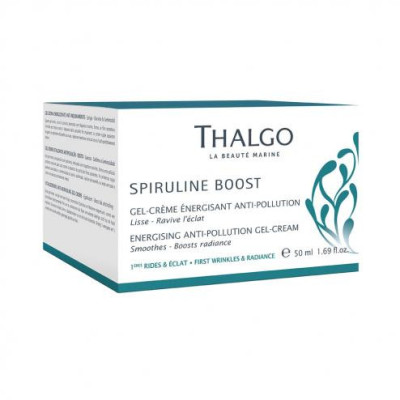 THALGO Spiruline Boost Gel-Crème Energisant Anti-Pollution 50mL