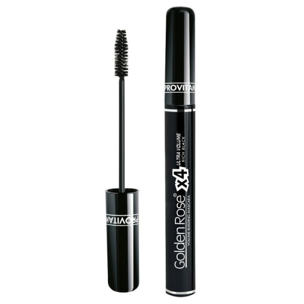 GOLDEN ROSE x4 Ultra Volume Rich Black Mascara