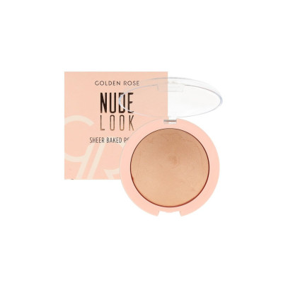 Golden Rose - NUDE LOOK Sheer Baked Powder 