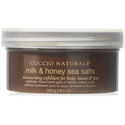 CUCCIO NATURALÉ SEA SALT SCRUB - Milk & Honey 553g 