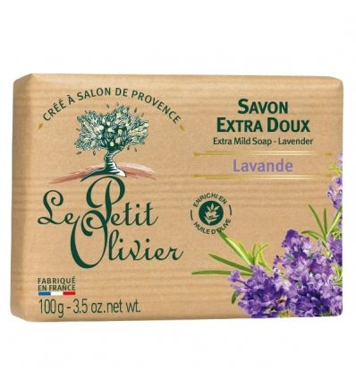 LE PETIT OLIVIER - Savon Extra Doux Lavande 100g