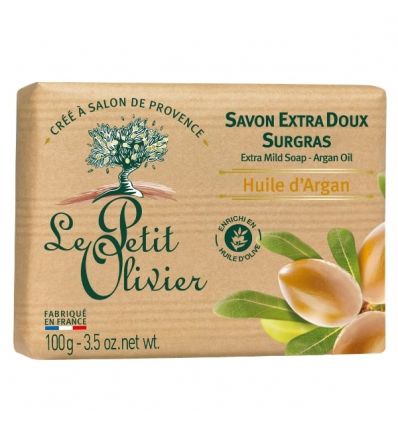 LE PETIT OLIVIER - Savon Extra Doux Surgras Huile d'Argan 100g