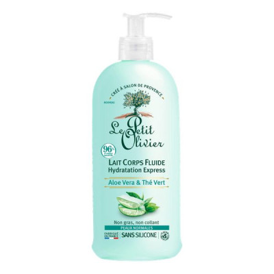 LE PETIT OLIVIER - Lait Corps Fluide Hydratation Express Aloe Vera & Thé Vert 250ml