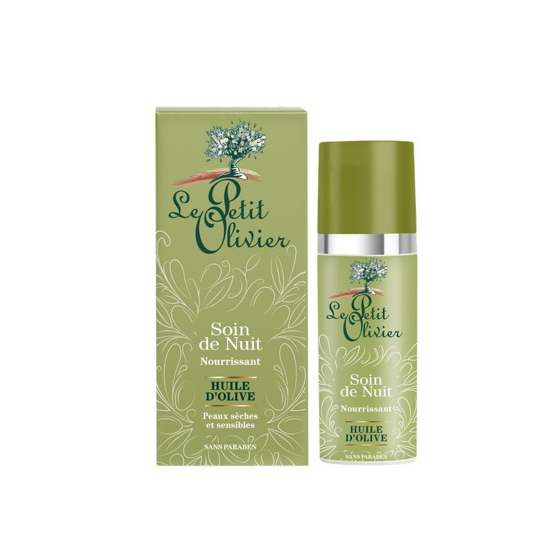 LE PETIT OLIVIER - Soin de Nuit Nourrissant Huile d'Olive 50ml