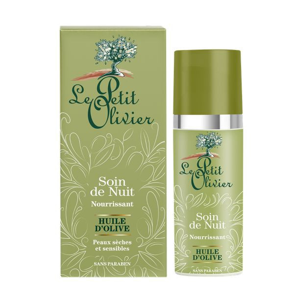 LE PETIT OLIVIER - Soin de Nuit Nourrissant Huile d'Olive 50ml