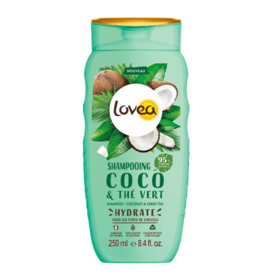 LOVEA - Shampooing Coco & Thé Vert 250ml LOVEA - Shampooing Coco & Thé Vert 250ml