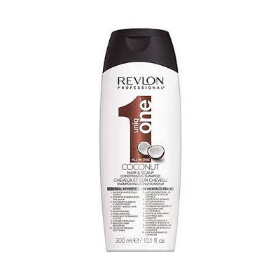 REVLON PROFESSIONAL - Uniq One Coconut Hair&Scalp All in One Conditioning Shampoo 300ml