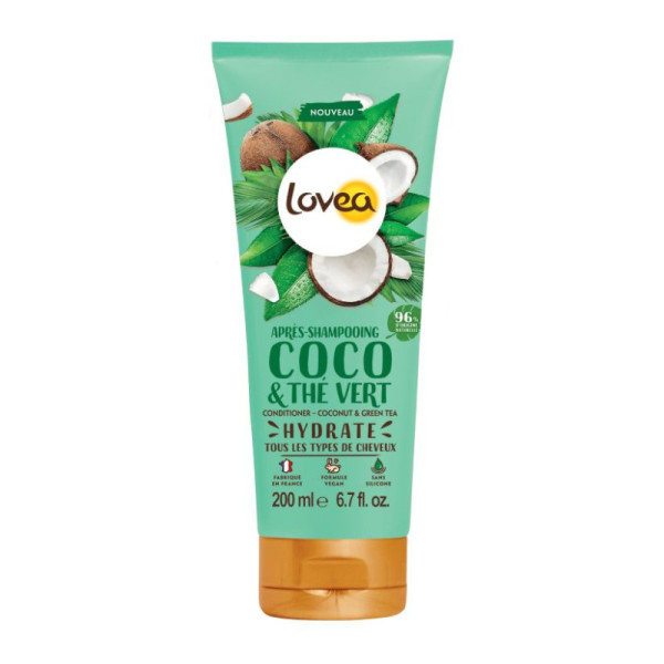 LOVEA - Après-Shampooing Coco & Thé Vert 200ml