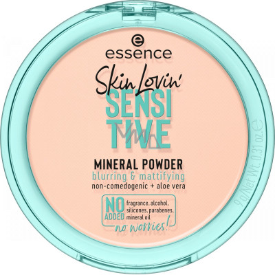 ESSENCE Skin Lovin' SENSITIVE MINERAL POWDER - 01 Translucent