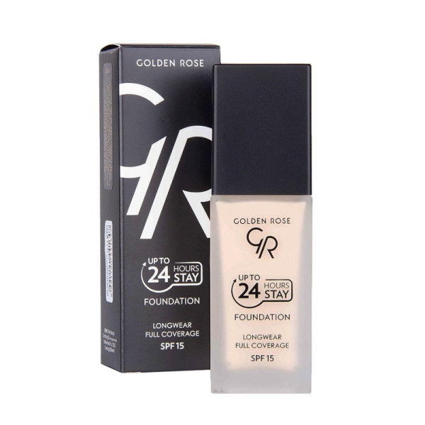 GOLDEN ROSE Up To 24 Hours Stay Foundation SPF15-35ml