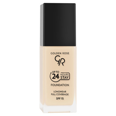 GOLDEN ROSE Up To 24 Hours Stay Foundation SPF15-35ml