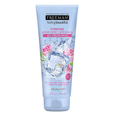 FREEMAN - Hydrating Glacier Water+Pink Peony Gel Cream Mask