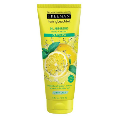 FREEMAN- Oil Absorbing Mint+Lemon Clay Mask 175mL