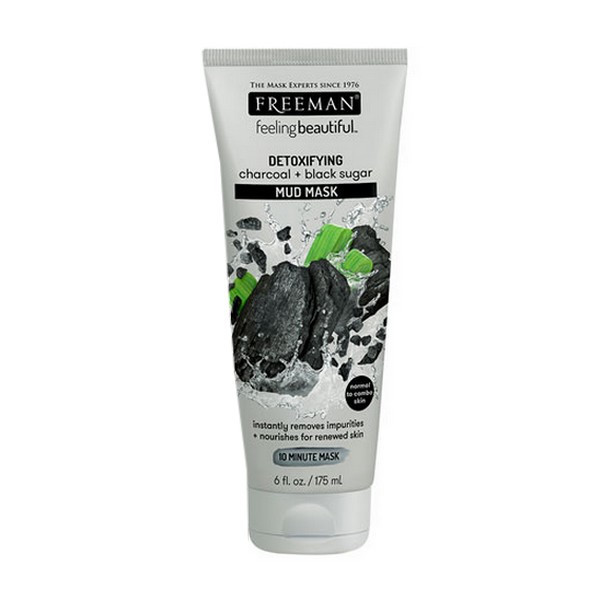 FREEMAN-DETOXIFYING Charcoal + Black Sugar Mud MASK 175mL