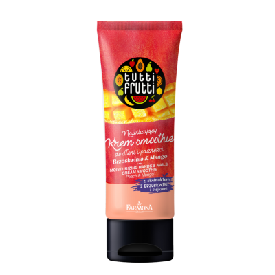 FARMONA TUTTI FRUTTI Peach & Mango Moisturizing Hands & Nails Cream Smoothie 75mL