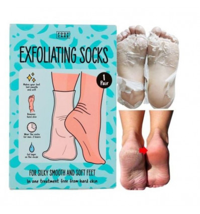 FOOT CARE Exfoliating socks 1 Paire Chaussettes