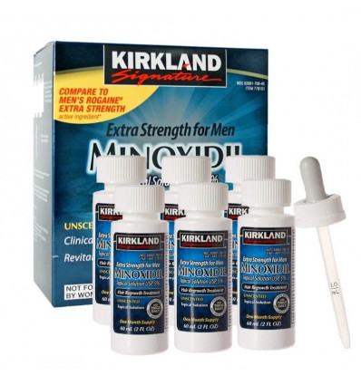 Kirkland Signature - Extra Strength For Men Minoxidil 50% 6*60mL