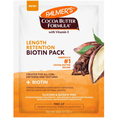 PALMER'S Cocoa Butter Formula & Biotin Length Retention Biotin Pack 60g