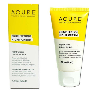 ACURE - Brightening Night Cream, 50mL