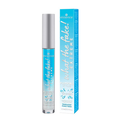 ESSENCE What The Fake Extreme Plumping Lip Filler ICY EFFECT Translucent Pearly Finish