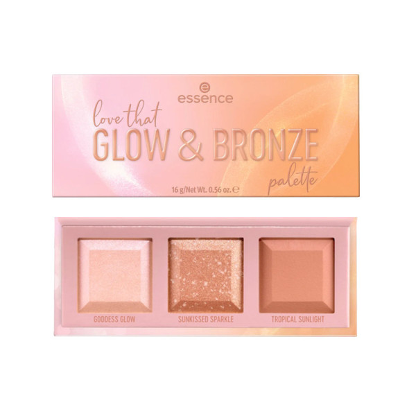 ESSENCE Love That Glow & Bronze Palette, 16g