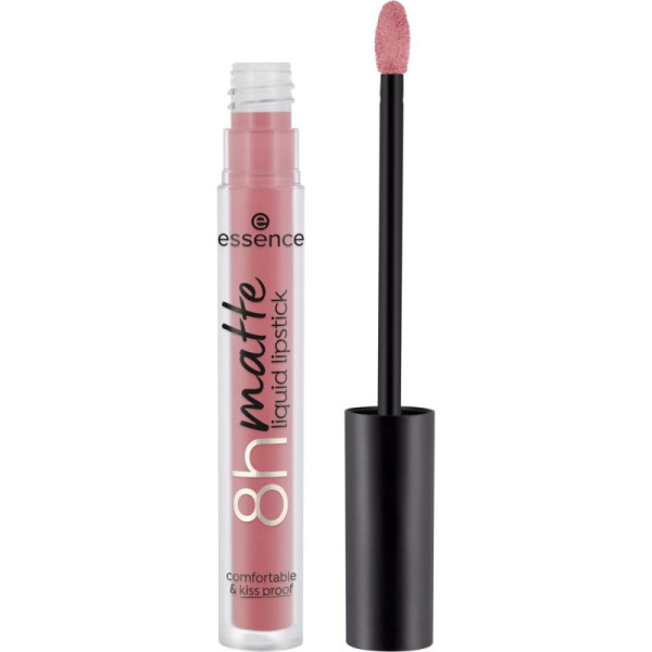 ESSENCE 8H Matte Liquid Lipstick 04 Rosy Nude, 2,5mL