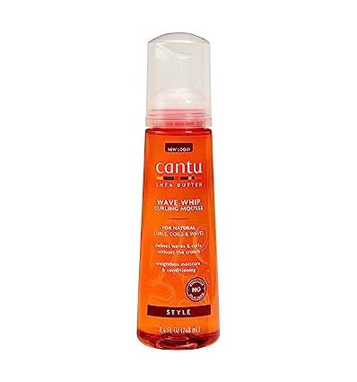 CANTU Wave Whip Curling Mousse 248mL