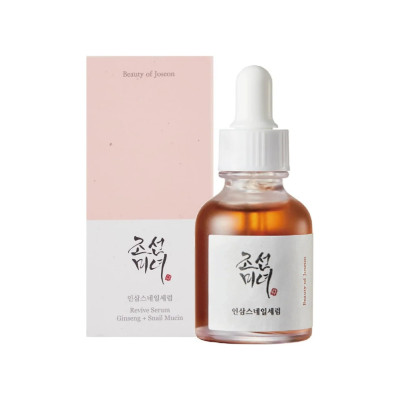 BEAUTY OF JOSEON - REVIVE SERUM Ginseng + snail muscin 30mL