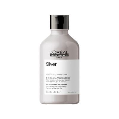 L'Oréal Professionnel Silver Shampooing Neutraliseur et raviveur d'éclat 300mL