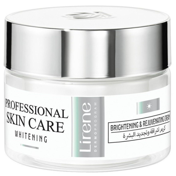 LIRENE - Professional Skin Care Whitening Brightening & Rejuvenating Face Cream SPF 50.  50mL