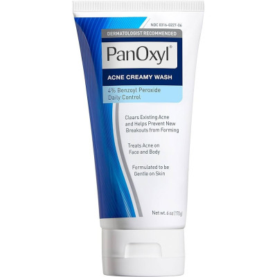 PanOxyl Acne Foaming Wash Benzoyl Peroxide 10% Maximum Strength 156g