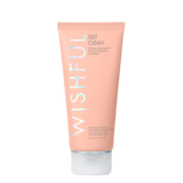WISHFUL Get Clean Nettoyant Doux Moussant 2% PHA & Sea Moss 150mL