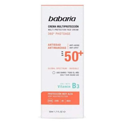 BABARIA - CREME MULTIPROTECTION 360 PHOTOAGE SPF50+ 50ML