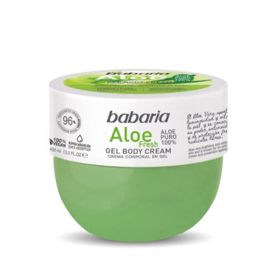 BABARIA  - ALOE FRESH BODY CREAM GEL 400ML