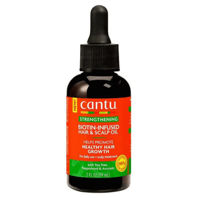 CANTU BIOTIN-INFUSED STRENGTHENING HAIR & SCALP OIL 59 ml