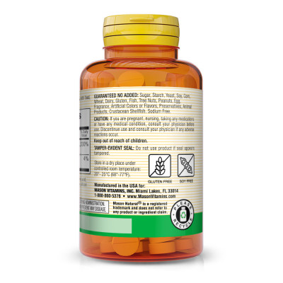 MASON NATURAL - VITAMIN B1 100 MG - 100 COMPRIMES