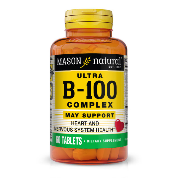 MASON NATURAL - ULTRA B100 COMPLEX - 60 COMPRIMES