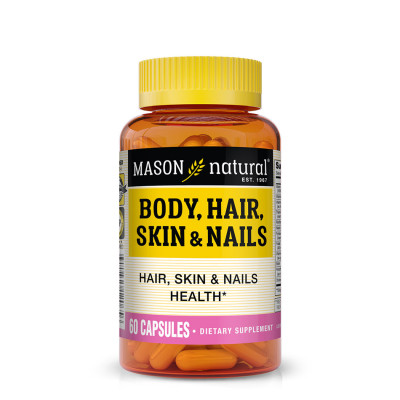 MASON NATURAL - BODY, HAIR, SKIN & NAILS - 60 CAPSULES