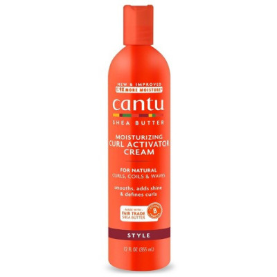 CANTU SHEA BUTTER MOISTURIZING CURL ACTIVATOR CREAM 355 ML