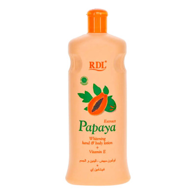 RDL PAPAYA EXTRACT - LAIT ECLAIRCISSANT MAIN ET CORPS - 600ml