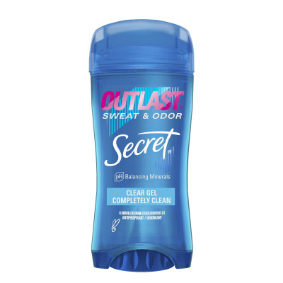 SECRET - Outlast Sweat & Odor Completely Clean 72hr Clear Gel - 73g