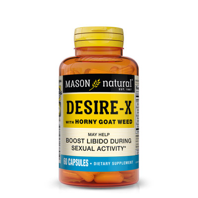 MASON NATURAL - DESIRE-X With HORNY GOAT WEED - 60 Capsules