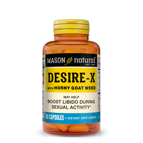 MASON NATURAL - DESIRE-X With HORNY GOAT WEED - 60 Capsules