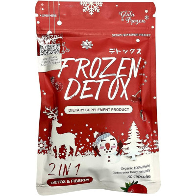 GLUTA FROZEN - Frozen Detox - 60 Capsules