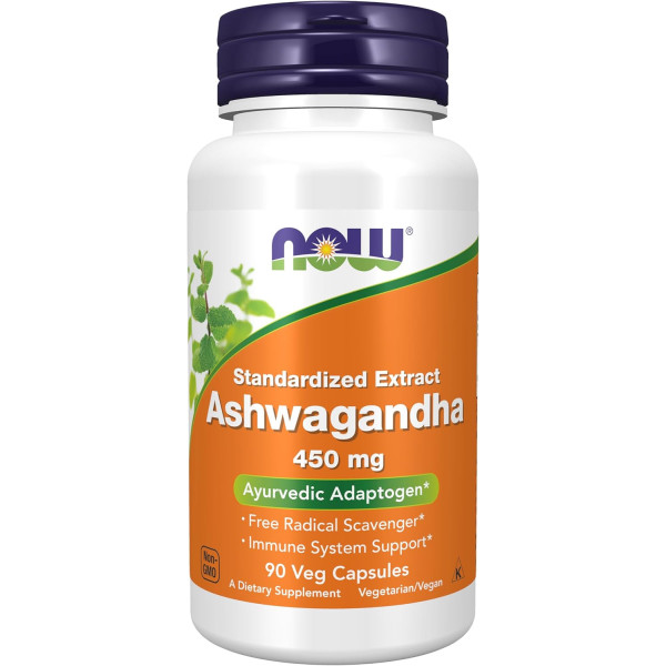 NOW FOODS - Ashwagandha 450 mg - 90 Capsules