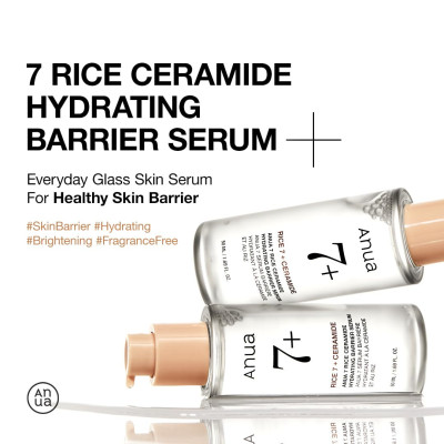 ANUA - 7+ Rice Ceramide Hydrating Barrier Serum - 50ml